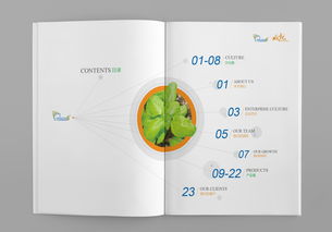 生物公司企業(yè)形象畫冊設(shè)計 展現(xiàn)科技與創(chuàng)新的力量